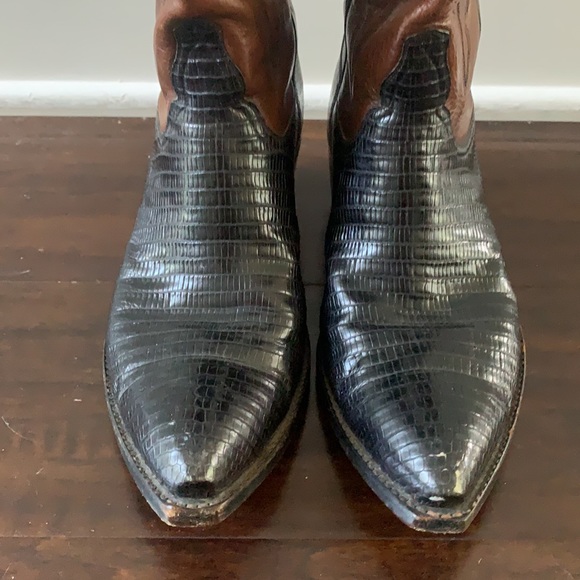 Vintage custom cowboy boots - Picture 4 of 8